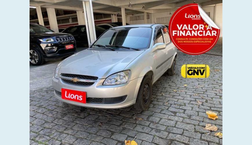 CHEVROLET CLASSIC LS 1.0 FLEX MANUAL 4P - PRATA - 2016 Foto 1 (Grande)