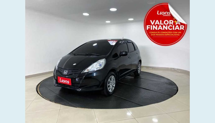 HONDA FIT DX 1.4 FLEX MANUAL 4P - PRETO - 2013 Foto 1 (Grande)
