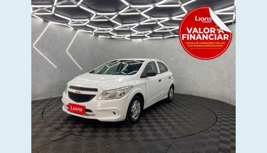 CHEVROLET ONIX JOY 1.0 FLEX MANUAL 4P - BRANCO - 2018 Foto 1 (Grande)