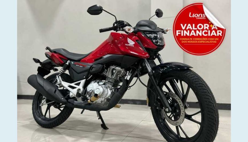 HONDA CG 160 FAN FLEX - VERMELHO - 2025 Foto 1 (Grande)