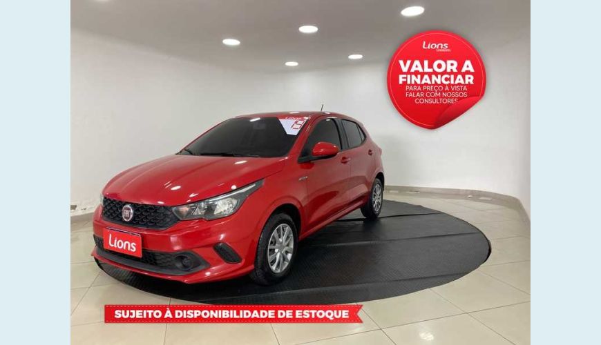 FIAT ARGO DRIVE 1.0 FLEX MANUAL 4P - VERMELHO - 2019 Foto 1 (Grande)