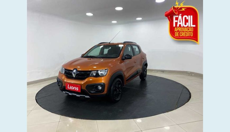 RENAULT KWID ZEN 1.0 12V FLEX MANUAL 4P - LARANJA - 2021 Foto 1 (Grande)