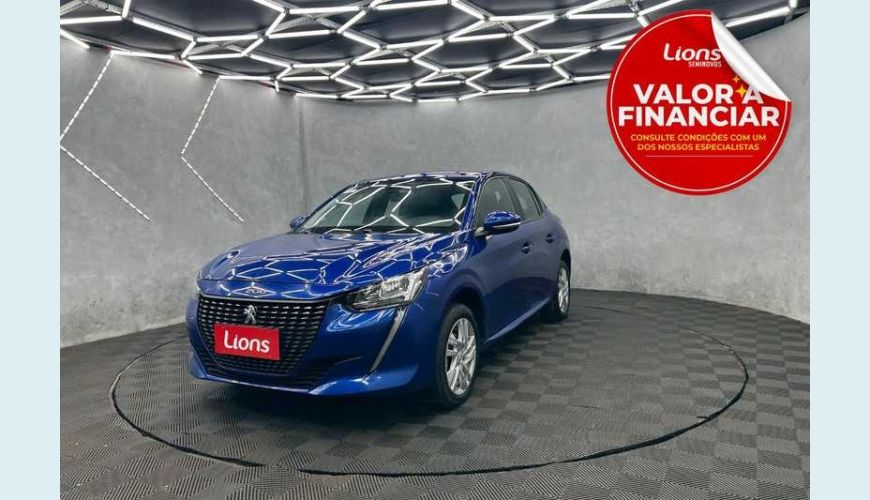 PEUGEOT 208 ACTIVE 1.6 FLEX AUT. 4P - AZUL - 2023 Foto 1 (Grande)