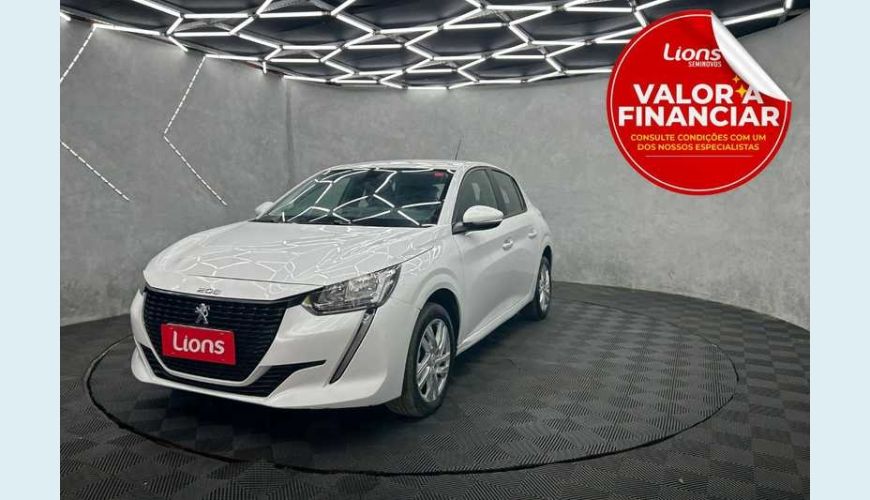PEUGEOT 208 ACTIVE 1.6 FLEX AUT. 4P - BRANCO - 2023 Foto 1 (Grande)