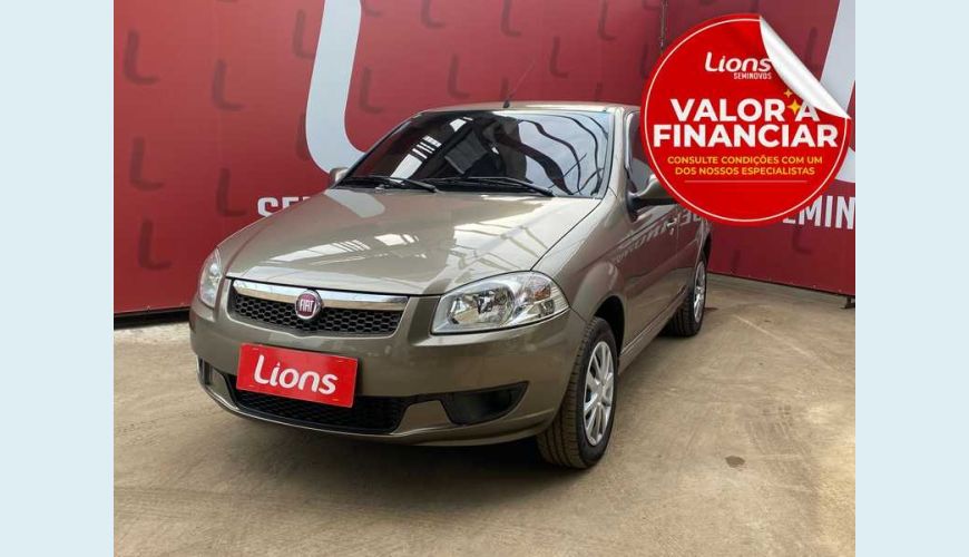 FIAT SIENA EL 1.0 8V FLEX MANUAL 4P - MARROM - 2016 Foto 1 (Grande)
