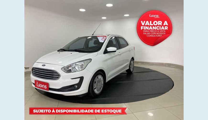 FORD KA SEDAN SE 1.5 FLEX MANUAL 4P - BRANCO - 2019 Foto 1 (Grande)
