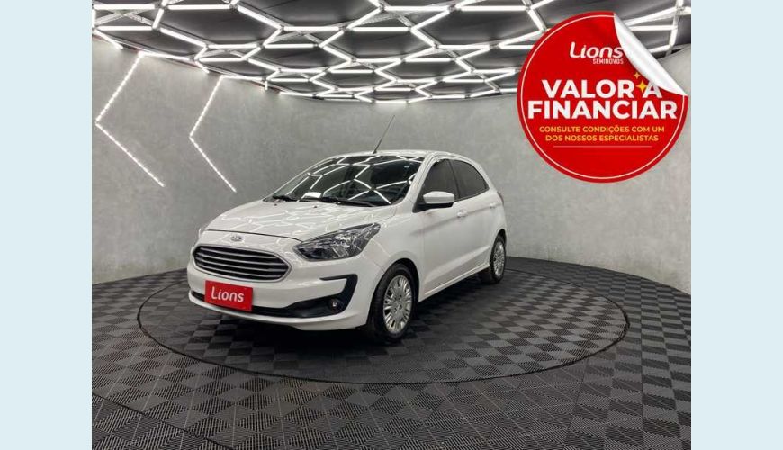 FORD KA SE PLUS 1.5 FLEX AUT. 4P - BRANCO - 2020 Foto 1 (Grande)