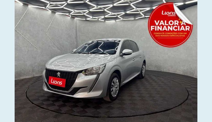 PEUGEOT 208 LIKE 1.6 FLEX MANUAL 4P - PRATA - 2022 Foto 1 (Grande)