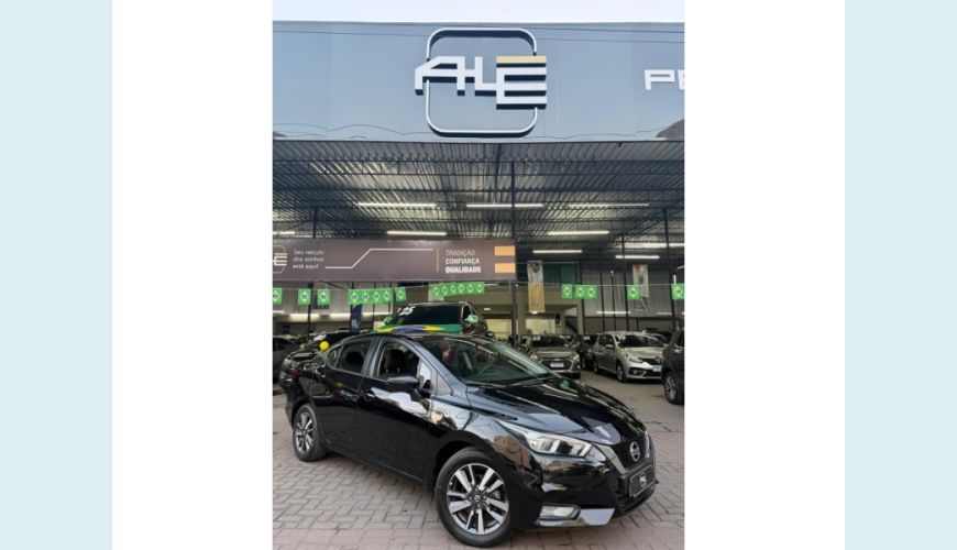NISSAN VERSA FLEX AUT. 4P - PRETO - 2022 Foto 1 (Grande)