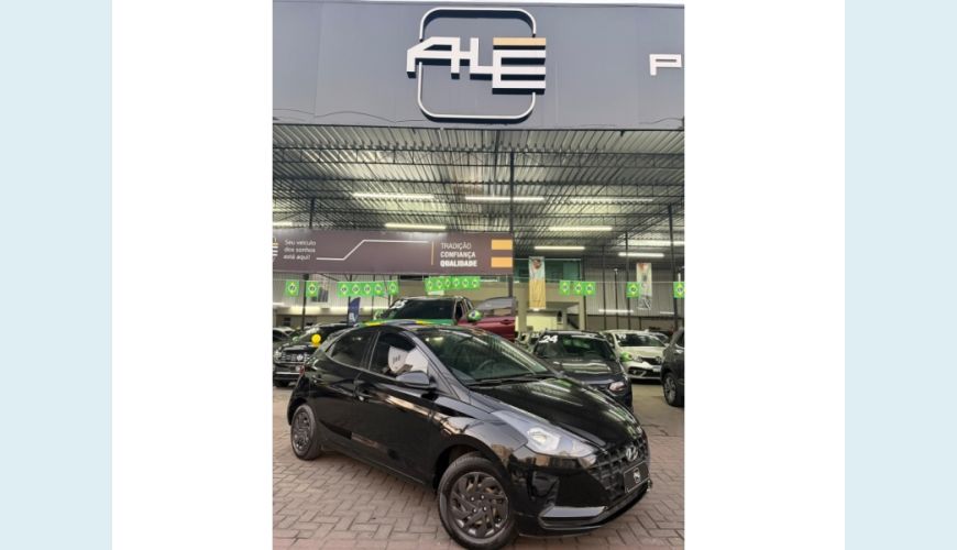 HYUNDAI HB 20 FLEX MANUAL 4P - PRETO - 2021 Foto 1 (Grande)