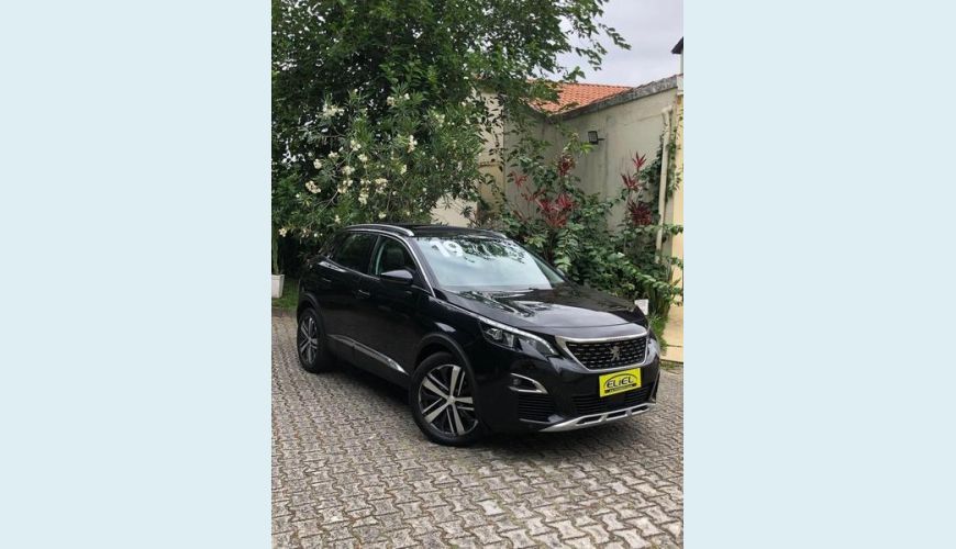 PEUGEOT 3008 GRIFFE AT FLEX AUT. 4P - PRETO - 2019 Foto 1 (Grande)