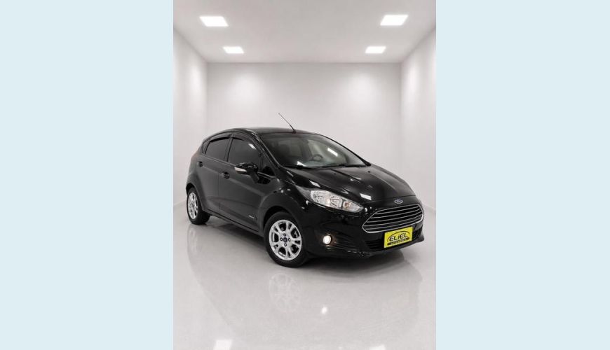 FORD FIESTA SEL 1.6 FLEX MANUAL 4P - PRETO - 2017 Foto 1 (Grande)