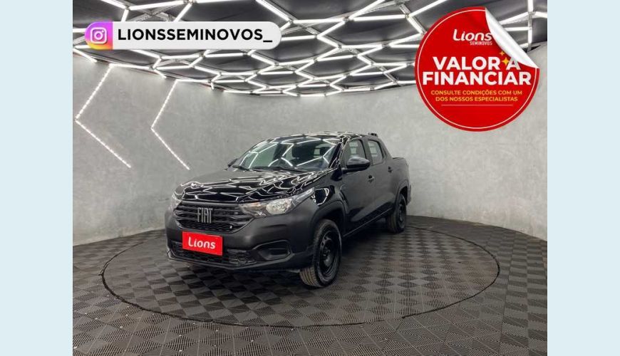 FIAT STRADA ENDURANCE 1.4 CD FLEX MANUAL 4P - PRETO - 2022 Foto 1 (Grande)