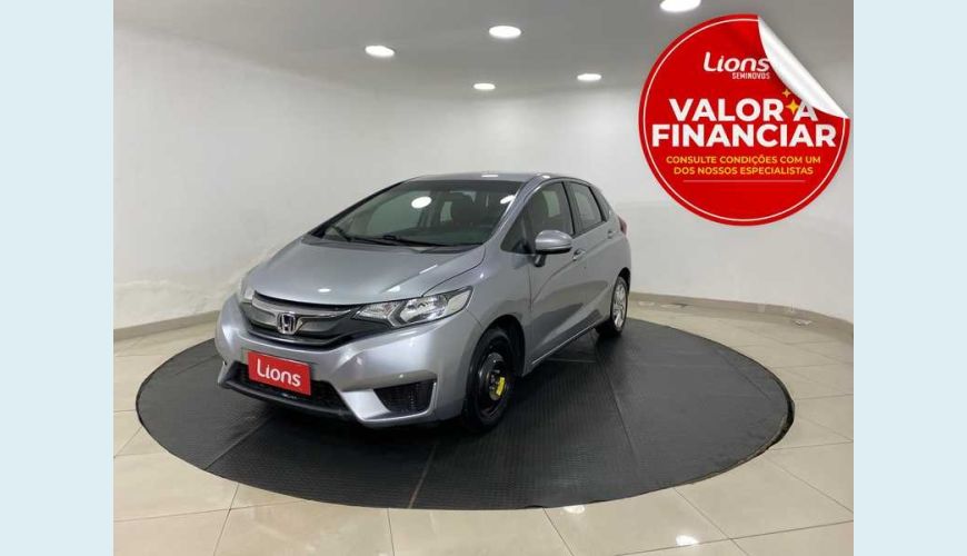 HONDA FIT LX 1.5 16V FLEX MANUAL 4P - CINZA - 2017 Foto 1 (Grande)