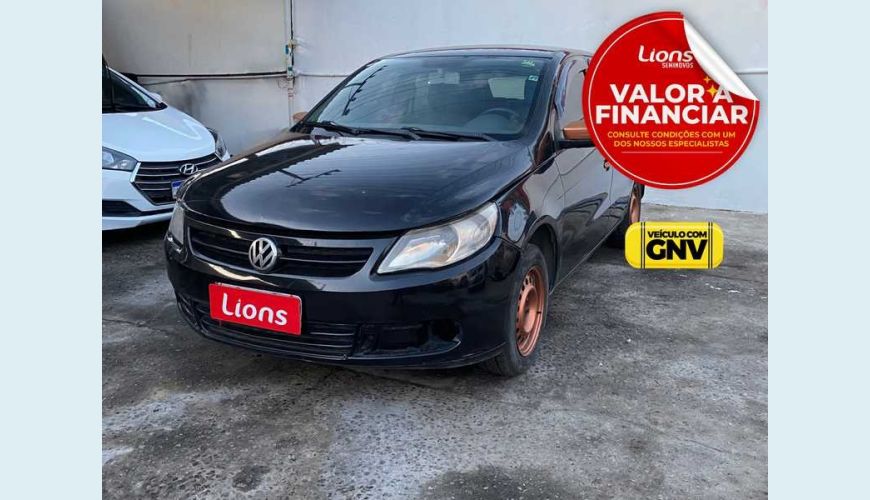 VOLKSWAGEN GOL 1.0 FLEX MANUAL 4P - PRETO - 2012 Foto 1 (Grande)