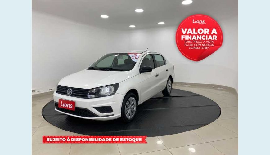 VOLKSWAGEN VOYAGE 1.6 MSI 8V FLEX MANUAL 4P - BRANCO - 2020 Foto 1 (Grande)