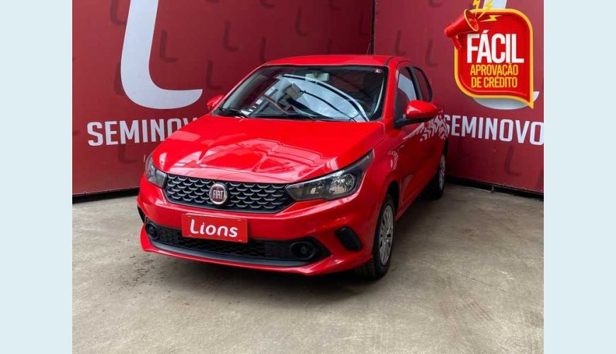 FIAT ARGO DRIVE 1.0 FLEX MANUAL 4P - VERMELHO - 2020 Foto 1 (Grande)