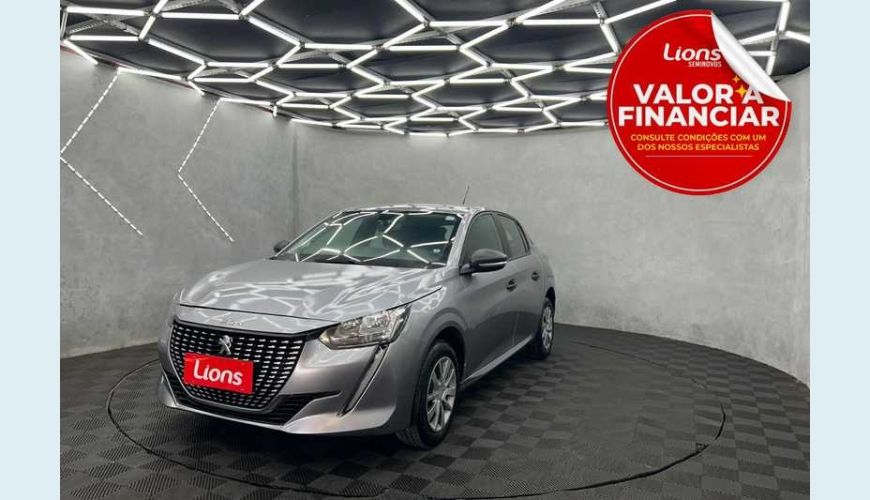 PEUGEOT 208 LIKE 1.0 FLEX MANUAL 4P - PRATA - 2023 Foto 1 (Grande)