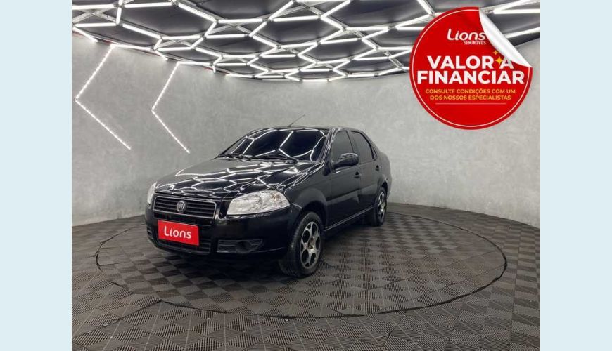 FIAT SIENA EL 1.4 8V FLEX MANUAL 4P - PRETO - 2012 Foto 1 (Grande)