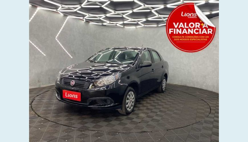FIAT GRAND SIENA 1.0 FLEX MANUAL 4P - PRETO - 2021 Foto 1 (Grande)