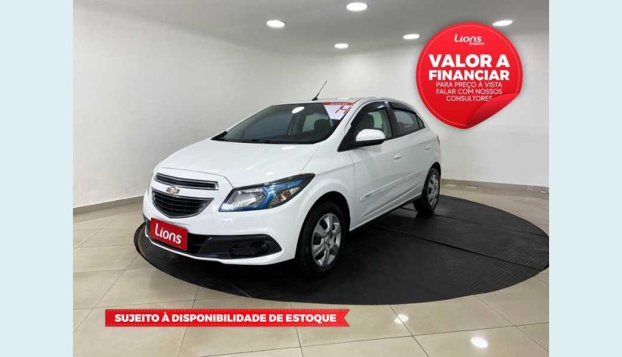CHEVROLET ONIX LT SPE/4 1.4 FLEX MANUAL 4P - BRANCO - 2014 Foto 1 (Grande)