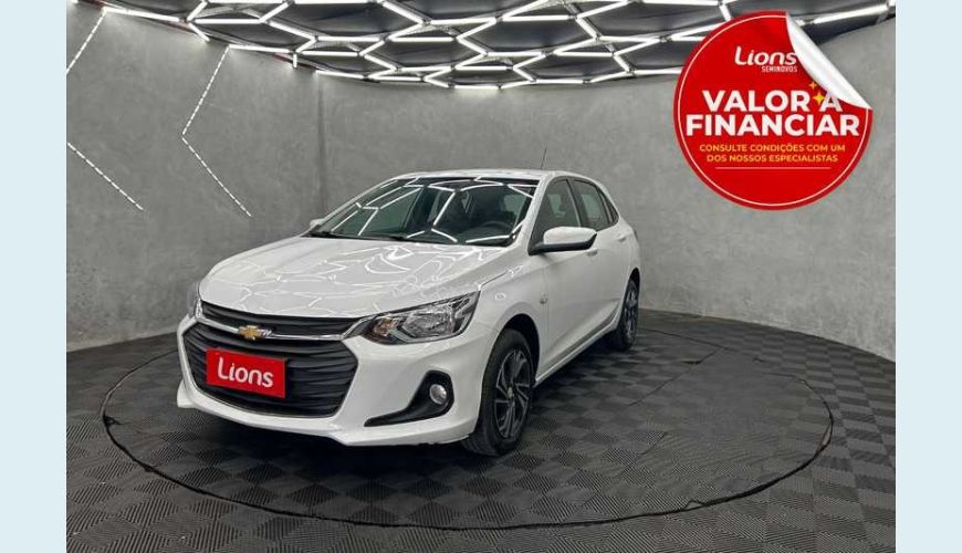 CHEVROLET ONIX LT 1.0 TURBO FLEX MANUAL 4P - BRANCO - 2024 Foto 1 (Grande)