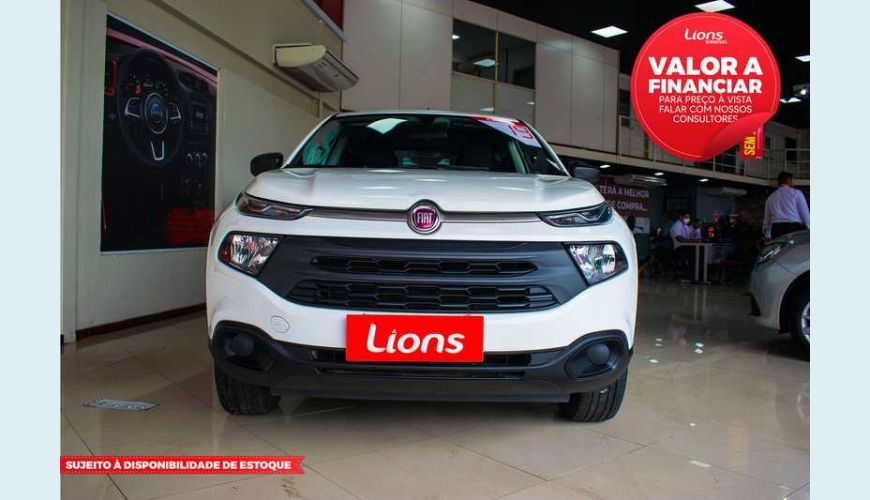FIAT TORO ENDURANCE 1.8 FLEX AUT. 4P - BRANCO - 2019 Foto 1 (Grande)