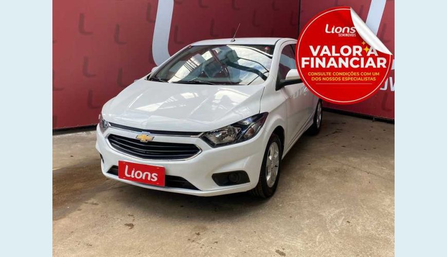 CHEVROLET PRISMA LT SPE 1.4 FLEX MANUAL 4P - BRANCO - 2019 Foto 1 (Grande)
