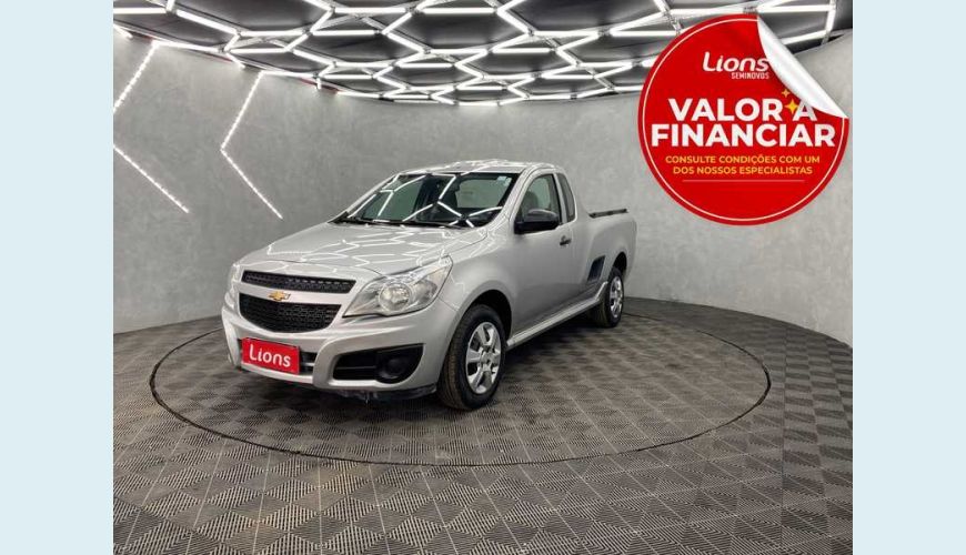 CHEVROLET MONTANA LS 1.4 FLEX MANUAL 2P - PRATA - 2020 Foto 1 (Grande)