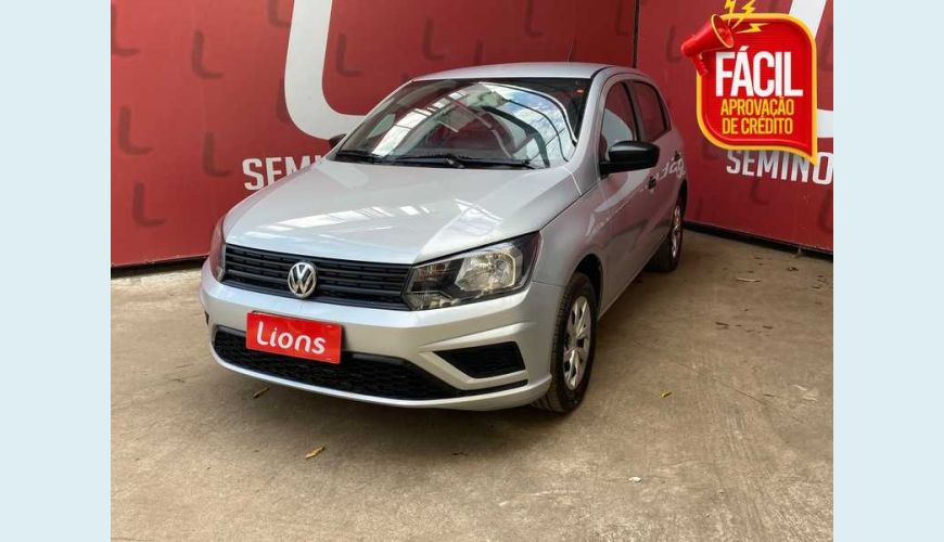 VOLKSWAGEN GOL 1.0 12V FLEX MANUAL 4P - PRATA - 2020 Foto 1 (Grande)