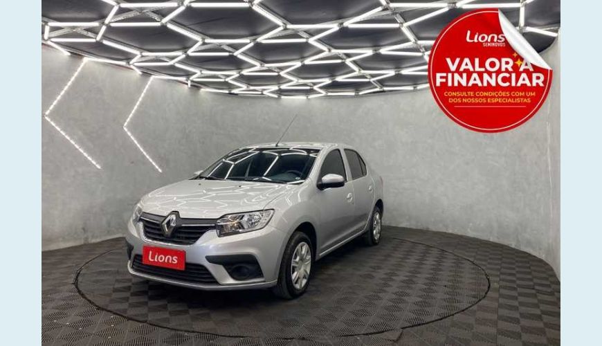 RENAULT LOGAN ZEN 1.0 12V SCE FLEX MANUAL 4P - PRATA - 2022 Foto 1 (Grande)