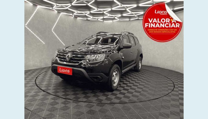 RENAULT DUSTER ZEN 1.6 16V FLEX MANUAL 4P - PRETO - 2022 Foto 1 (Grande)