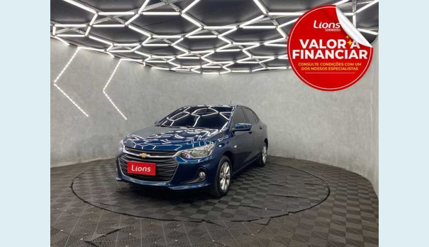 CHEVROLET ONIX PLUS LTZ 1.0 FLEX AUT. 4P - AZUL - 2021 Foto 1 (Grande)
