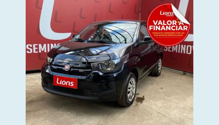 FIAT MOBI FIREFLY DRIVE 1.0 FLEX MANUAL 4P - PRETO - 2018 Foto 1 (Grande)
