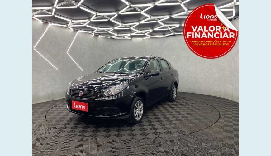 FIAT GRAND SIENA 1.0 FLEX MANUAL 4P - PRETO - 2021 Foto 1 (Grande)