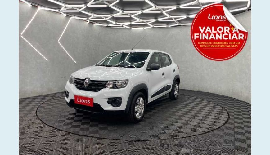 RENAULT KWID ZEN 1.0 12V FLEX MANUAL 4P - BRANCO - 2021 Foto 1 (Grande)