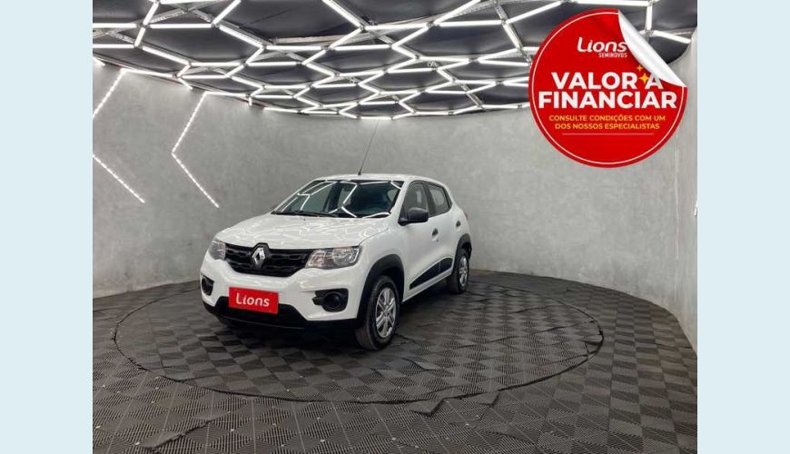 RENAULT KWID ZEN 1.0 12V FLEX MANUAL 4P - BRANCO - 2021 Foto 1 (Grande)