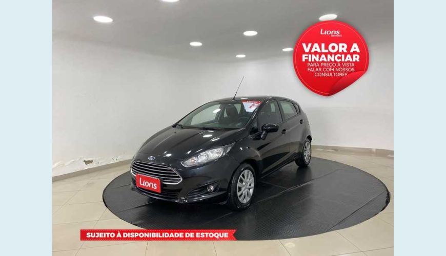 FORD FIESTA SE 1.6 16V FLEX MANUAL 4P - PRETO - 2018 Foto 1 (Grande)