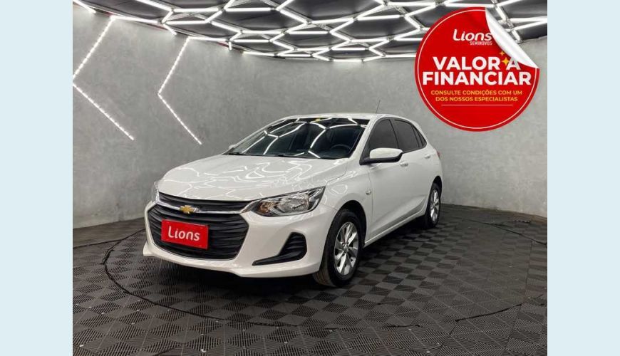 CHEVROLET ONIX LT 1.0 TURBO FLEX MANUAL 4P - BRANCO - 2023 Foto 1 (Grande)
