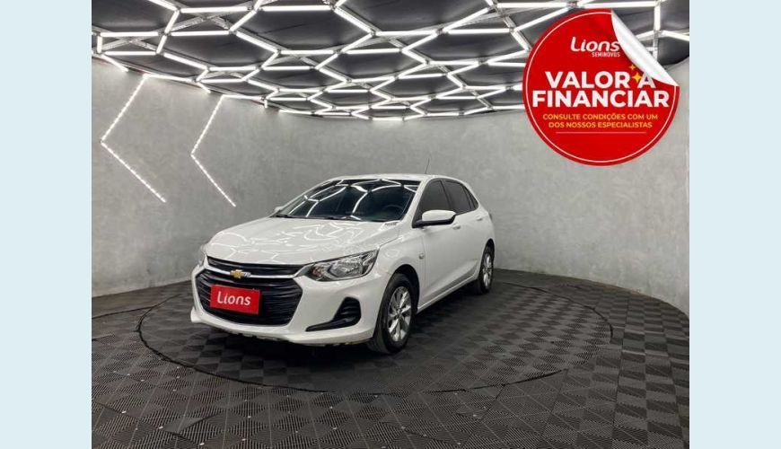 CHEVROLET ONIX LT 1.0 TURBO FLEX MANUAL 4P - BRANCO - 2023 Foto 1 (Grande)