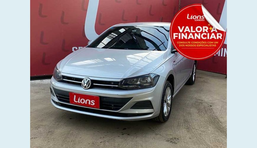 VOLKSWAGEN VIRTUS 1.6 FLEX MANUAL 4P - PRATA - 2019 Foto 1 (Grande)