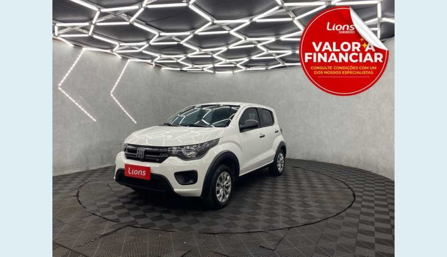 FIAT MOBI LIKE 1.0 FLEX MANUAL 4P - BRANCO - 2021 Foto 1 (Grande)