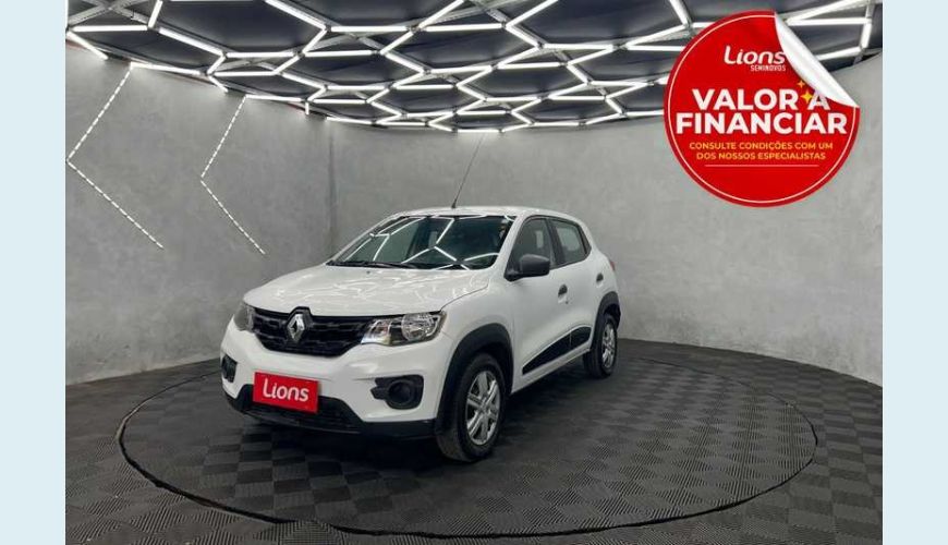RENAULT KWID ZEN 1.0 12V FLEX MANUAL 4P - BRANCO - 2021 Foto 1 (Grande)