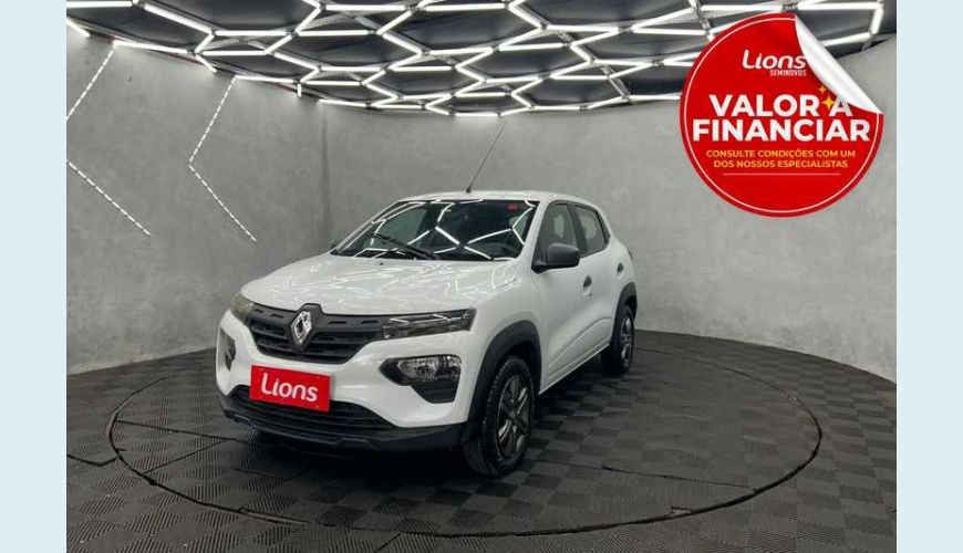 RENAULT KWID ZEN 1.0 12V FLEX MANUAL 4P - BRANCO - 2024 Foto 1 (Grande)