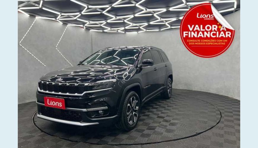 JEEP COMMANDER LIMITED 1.3 T270 FLEX AUT. 4P - PRETO - 2023 Foto 1 (Grande)