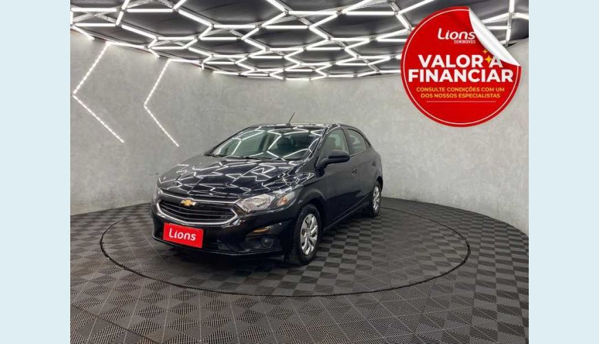 CHEVROLET ONIX JOY 1.0 FLEX MANUAL 4P - PRETO - 2020 Foto 1 (Grande)
