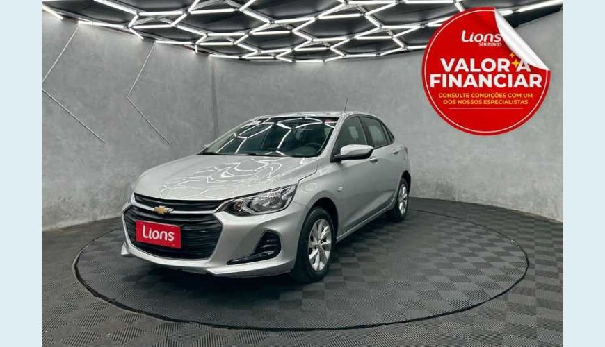 CHEVROLET ONIX LT 1.0 FLEX MANUAL 4P - PRATA - 2022 Foto 1 (Grande)