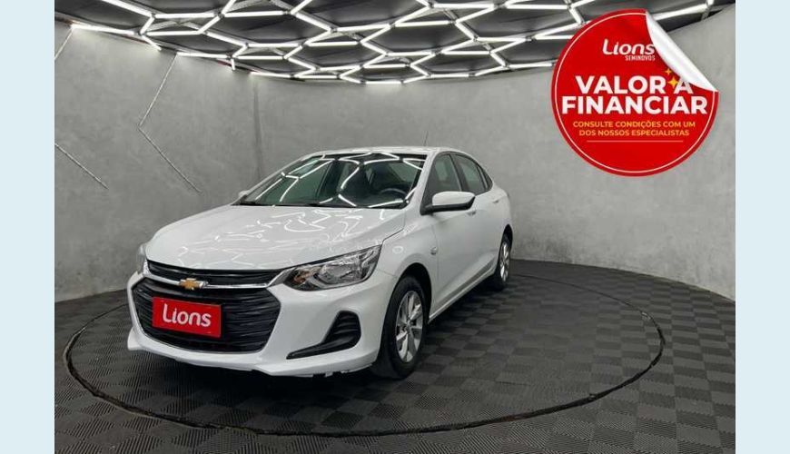 CHEVROLET ONIX PLUS 1.0 LT FLEX MANUAL 4P - BRANCO - 2022 Foto 1 (Grande)