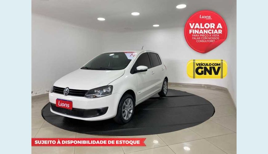VOLKSWAGEN FOX TEC 1.0 FLEX MANUAL 2P - BRANCO - 2014 Foto 1 (Grande)