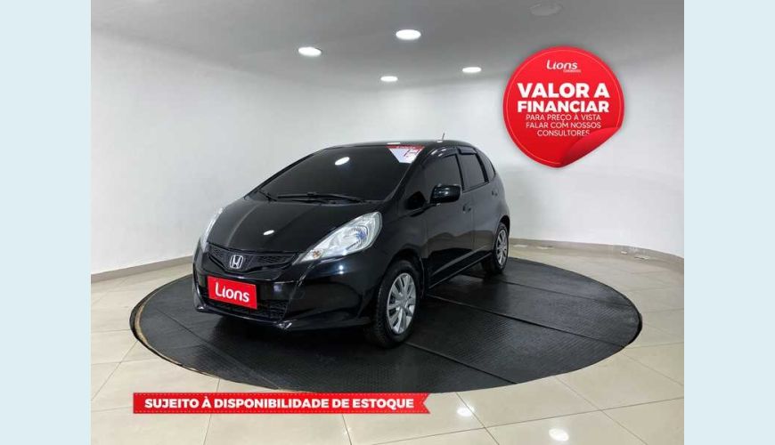 HONDA FIT DX 1.4 FLEX MANUAL 4P - PRETO - 2013 Foto 1 (Grande)